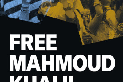 Free Mahmoud Khalil