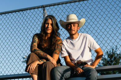 Dylan Brandt and his mother Joanna.